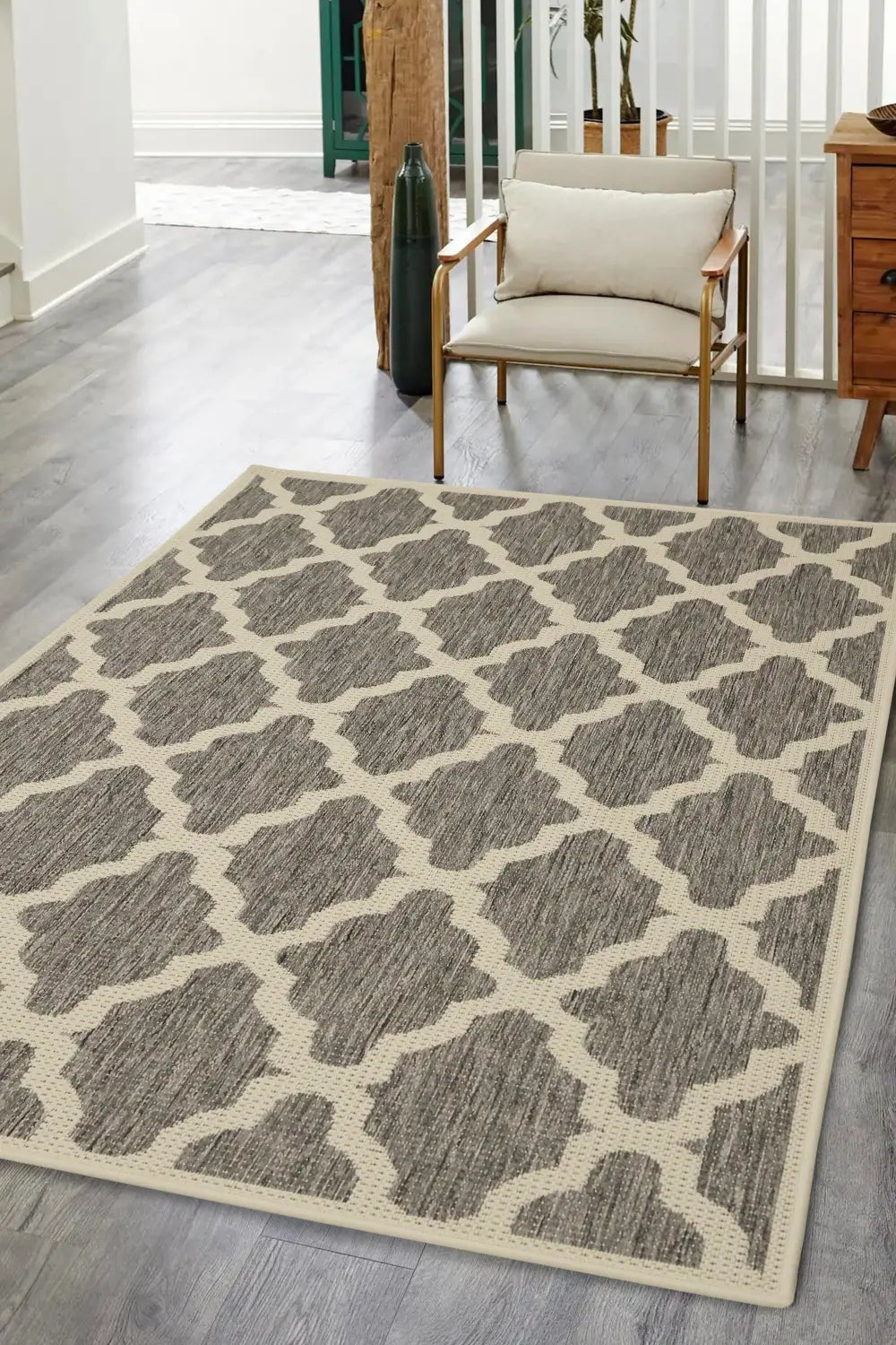 FLATWEAVE GEL l Trellis Steel Grey RS