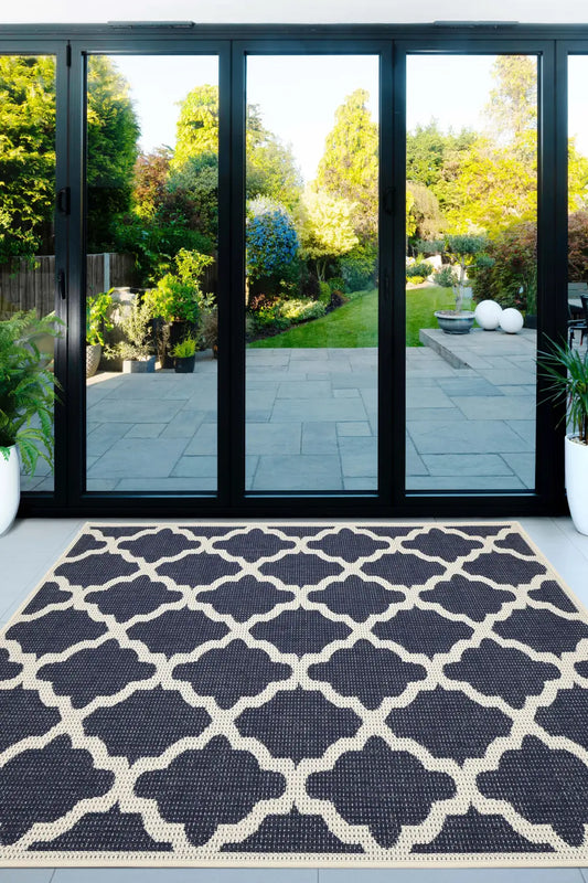 FLATWEAVE GEL l Trellis Navy RS