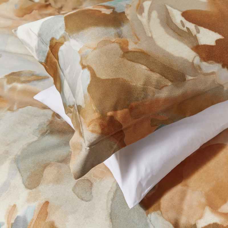 Foresta Botanical Bedding by Harlequin in Terracotta Orange