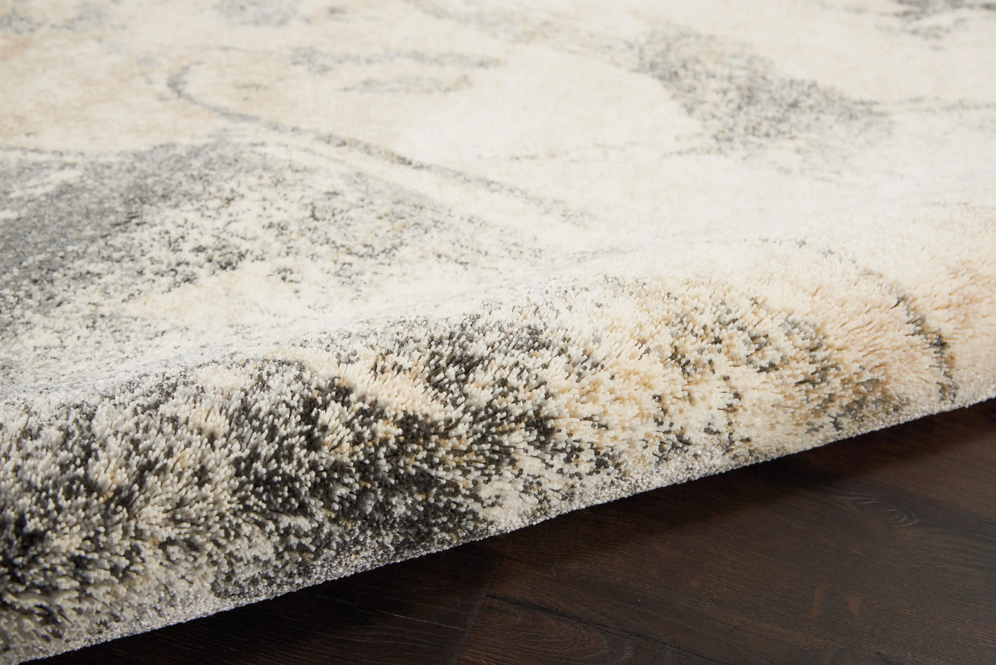 Fusion Nourison FSS16 Cream Grey Rug RS