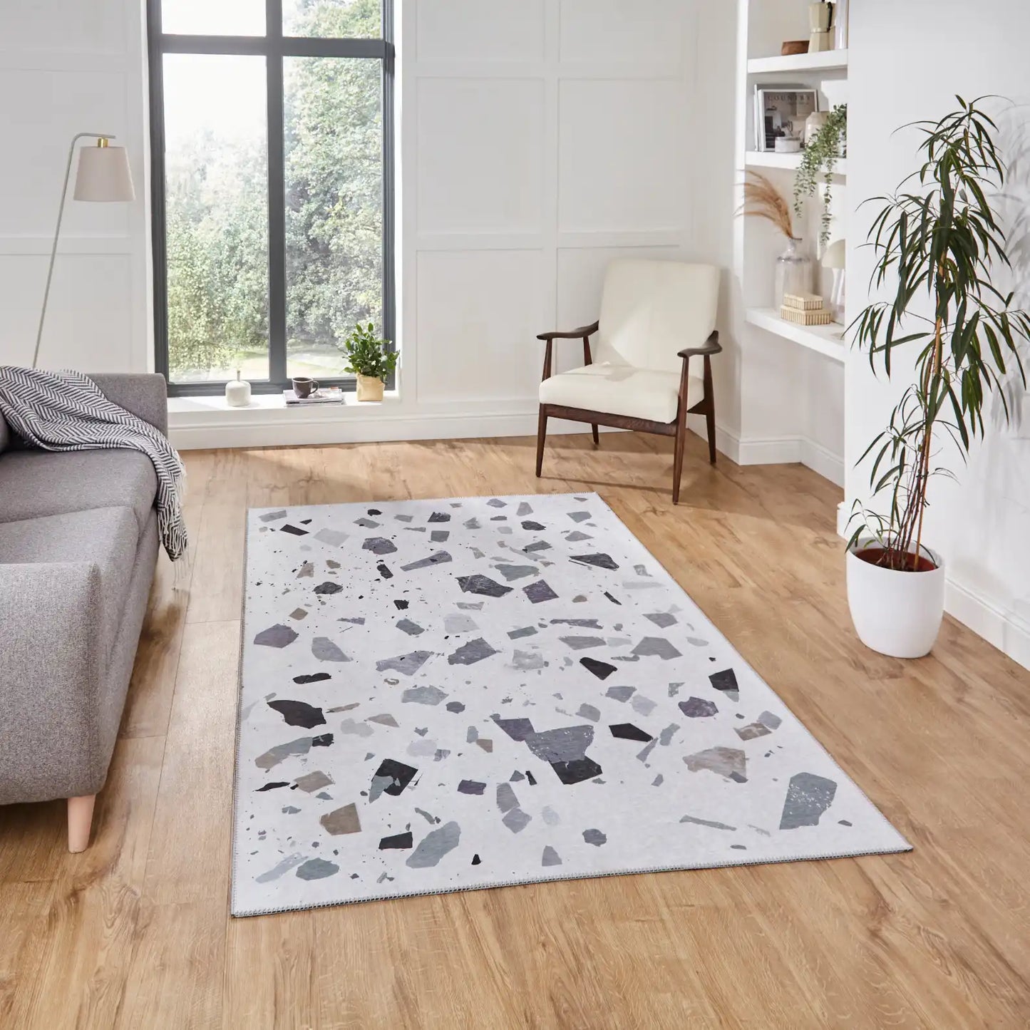 Force K7282 Ivory Grey Rug RS