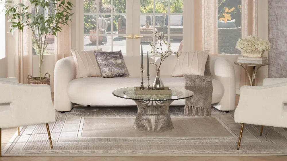 Glitz GLZ07 Ivory Rug RS