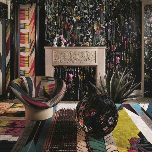 Geisha Prisme Modern Pattern Rugs by Christian Lacroix
