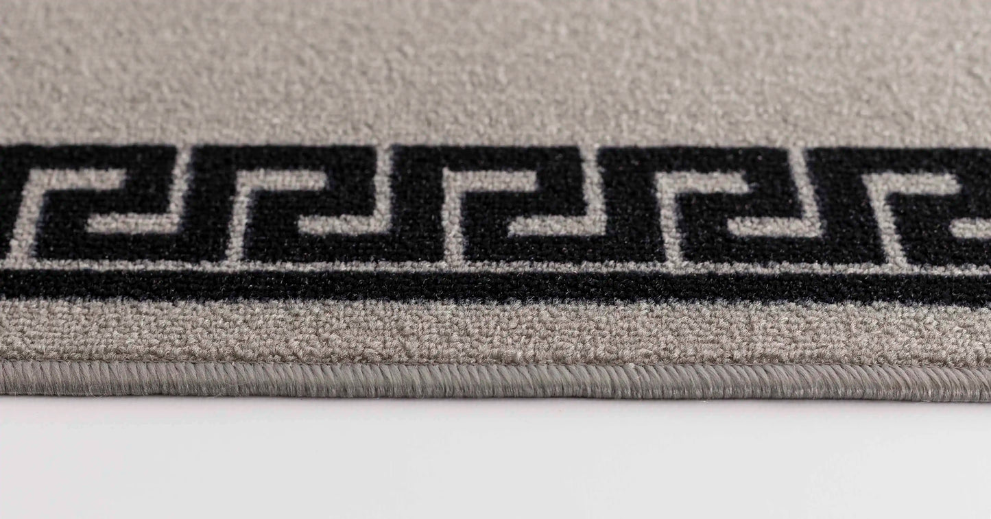 Washable Gel-Back Havana 413 Grey Rug