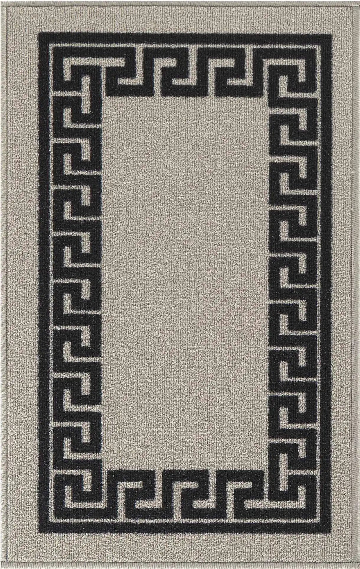 Washable Gel-Back Havana 413 Grey Rug