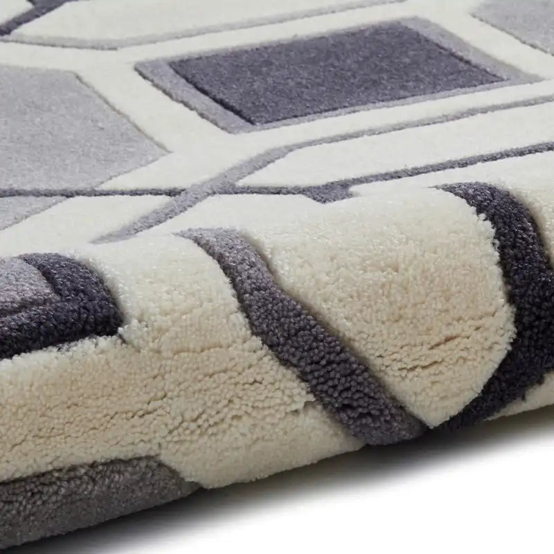 HK 9238 Ivory Grey Rug RS