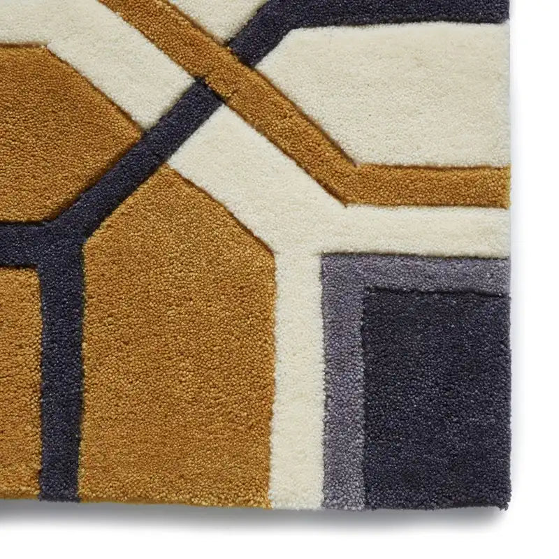 HK 9238 Ivory Yellow Rug RS
