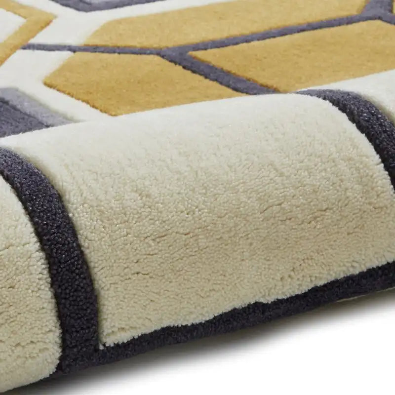 HK 9238 Ivory Yellow Rug RS