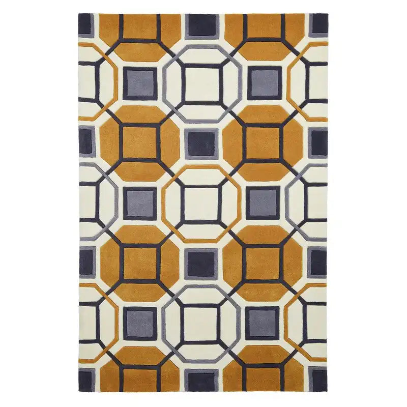 HK 9238 Ivory Yellow Rug RS