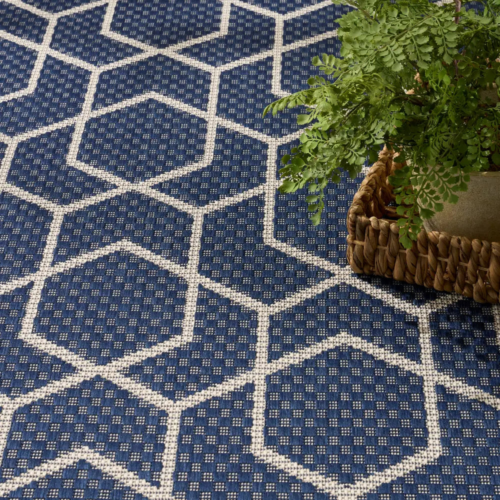 HORIZON INDOOR/OUTDOOR HOZ01 Navy Indoor Outdoor RS