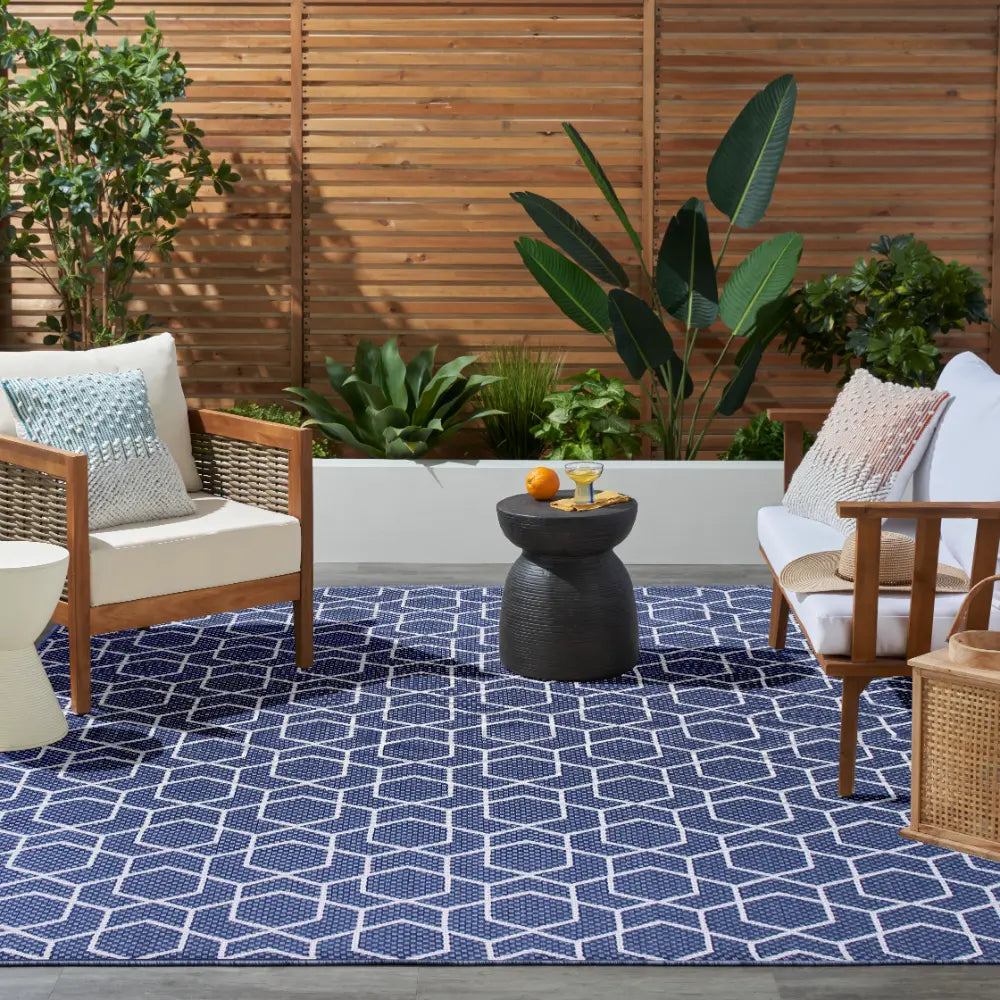 HORIZON INDOOR/OUTDOOR HOZ01 Navy Indoor Outdoor RS