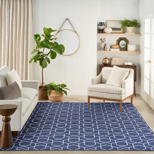 HORIZON INDOOR/OUTDOOR HOZ01 Navy Indoor Outdoor RS
