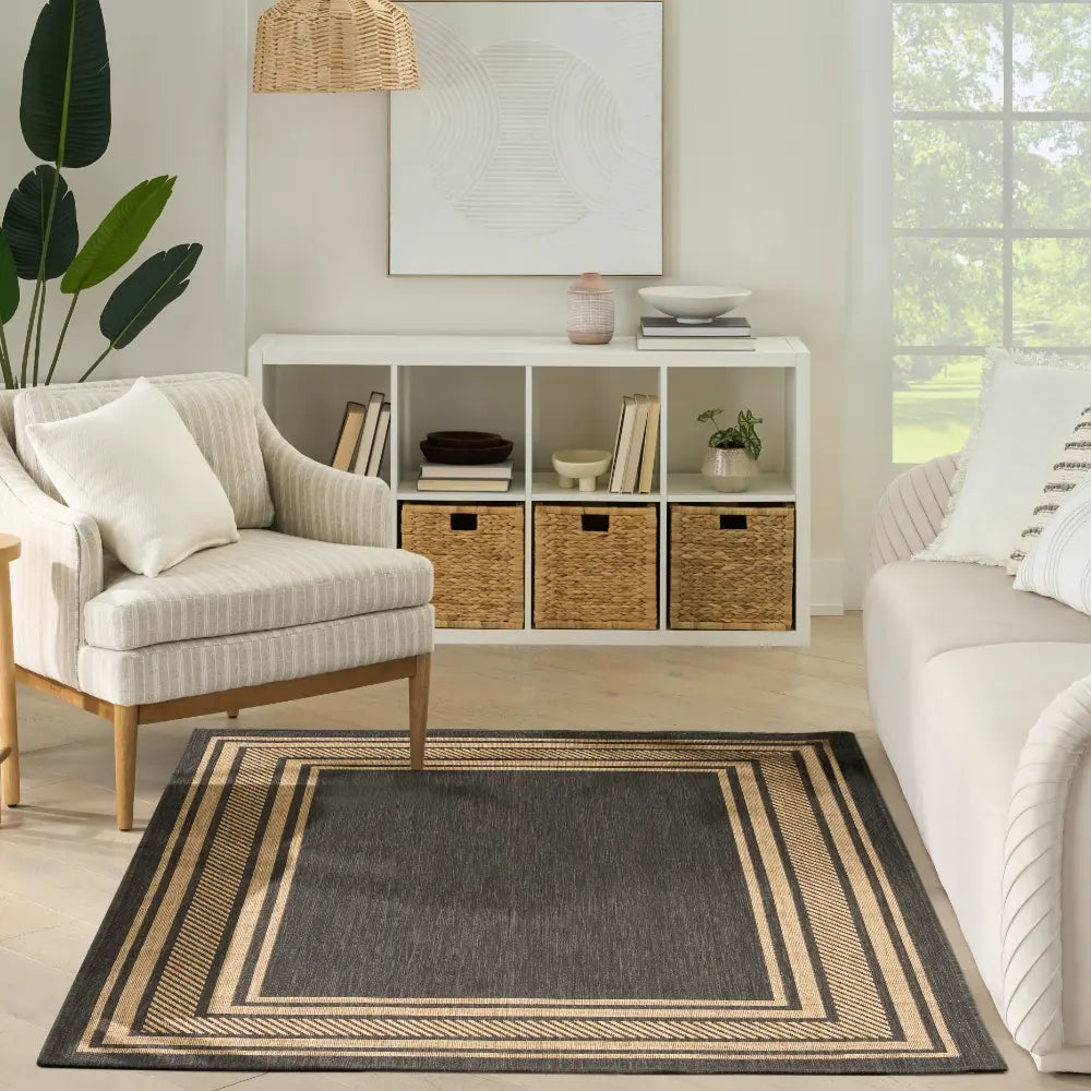 HORIZON INDOOR/OUTDOOR HOZ03 Charcoal Indoor Outdoor RS