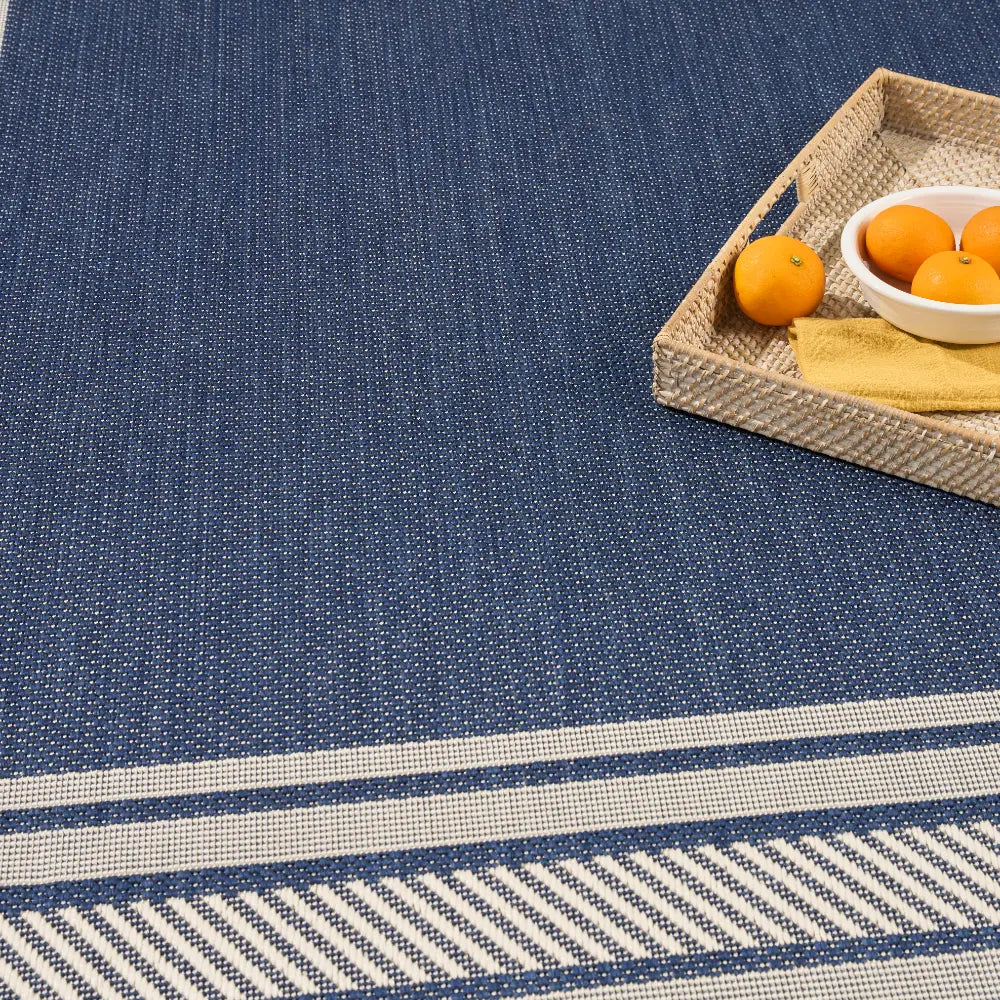 HORIZON INDOOR/OUTDOOR HOZ03 Navy Indoor Outdoor RS