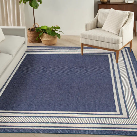 HORIZON INDOOR/OUTDOOR HOZ03 Navy Indoor Outdoor RS