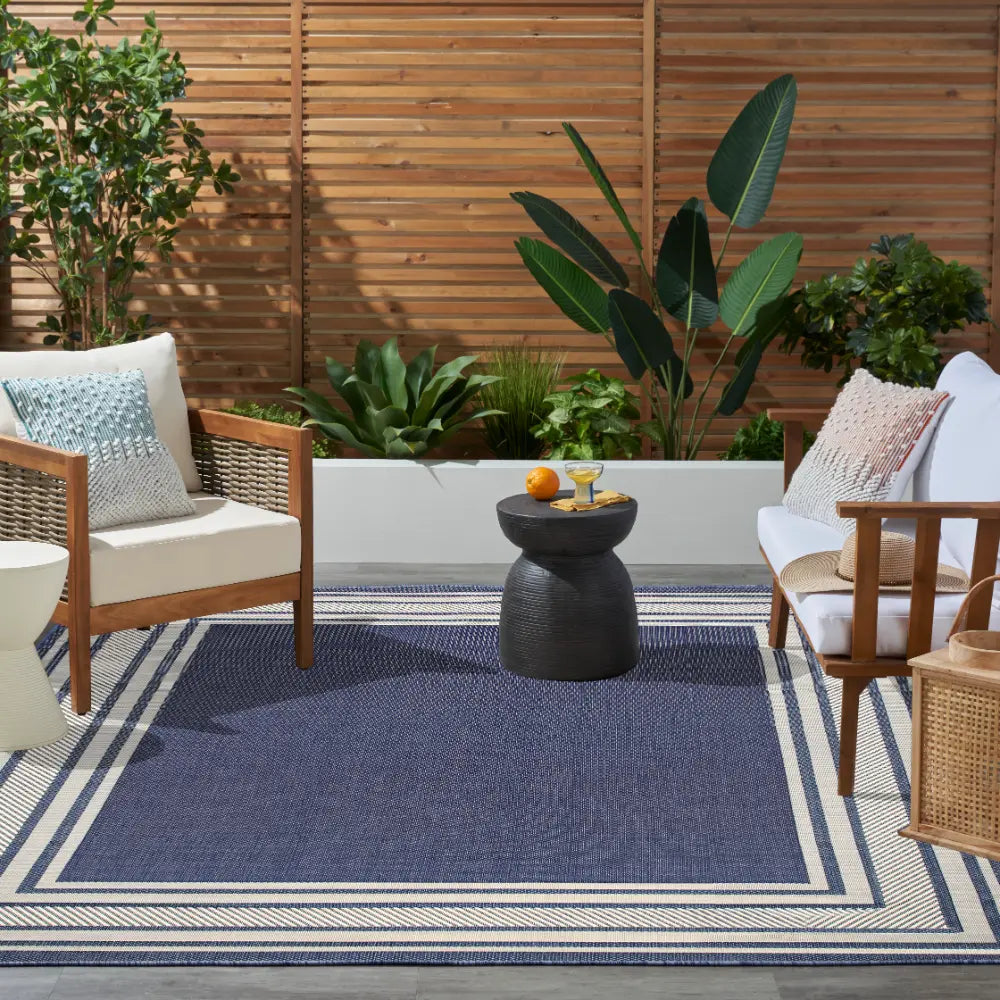 HORIZON INDOOR/OUTDOOR HOZ03 Navy Indoor Outdoor RS