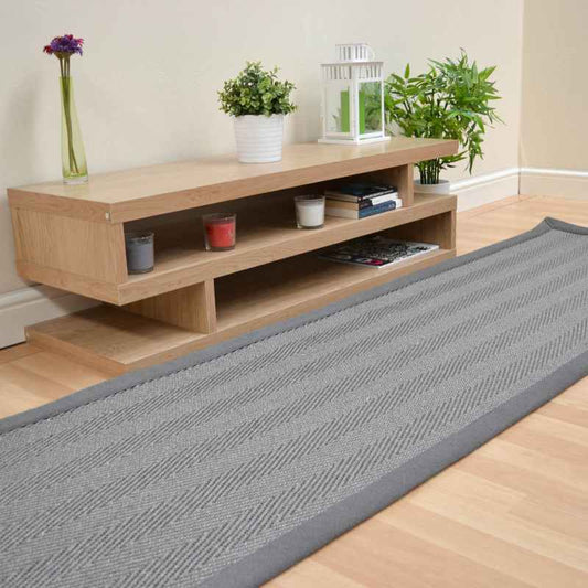 Havana Titanium Sisal Hallway Runners