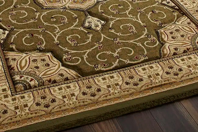 Heritage 4400 Green Rug RS