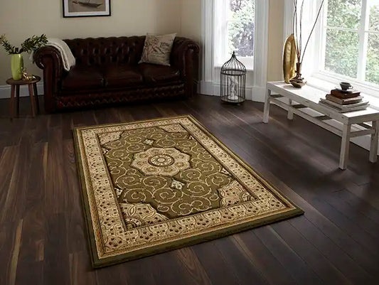 Heritage 4400 Green Rug RS