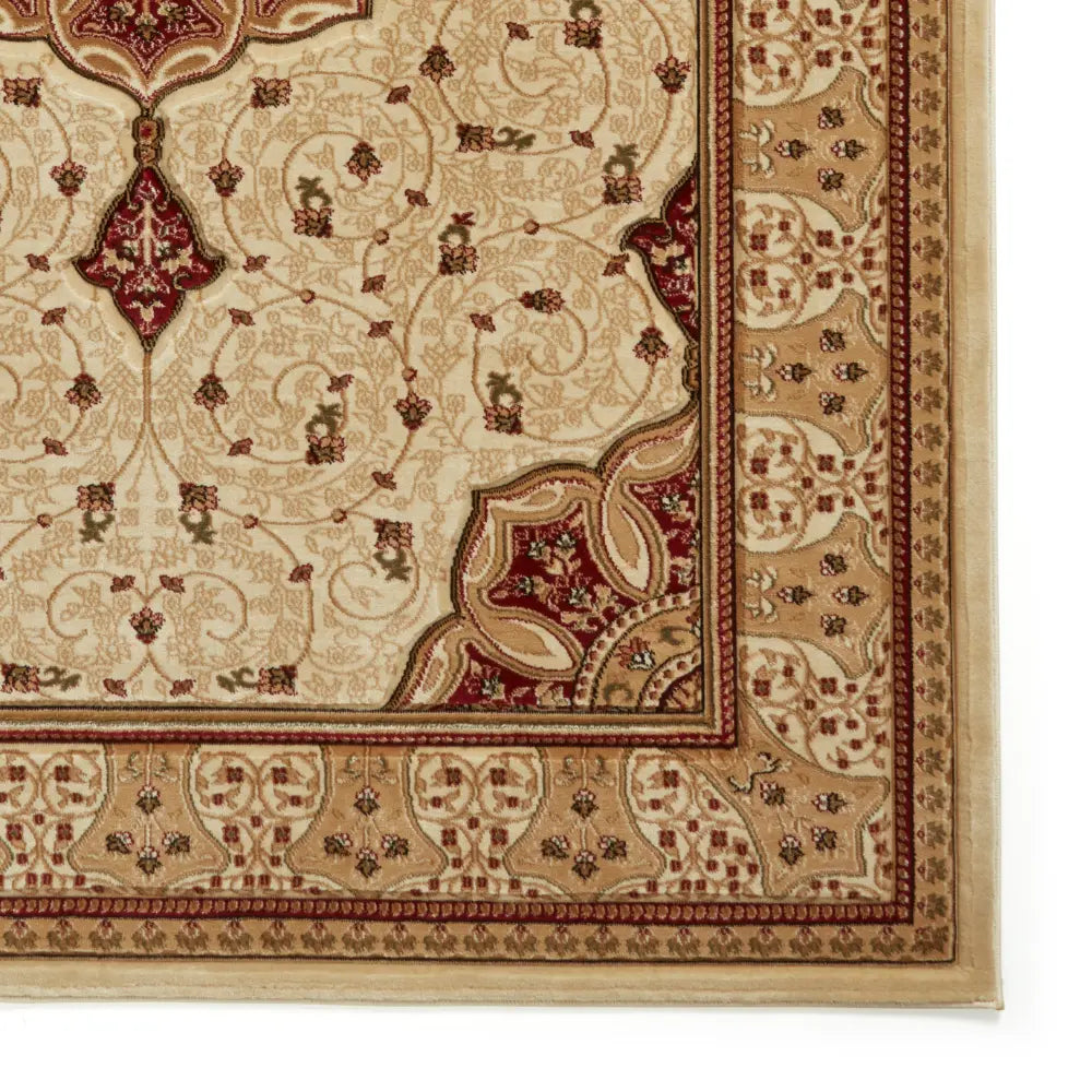 Heritage 4400 Cream Red Rug RS