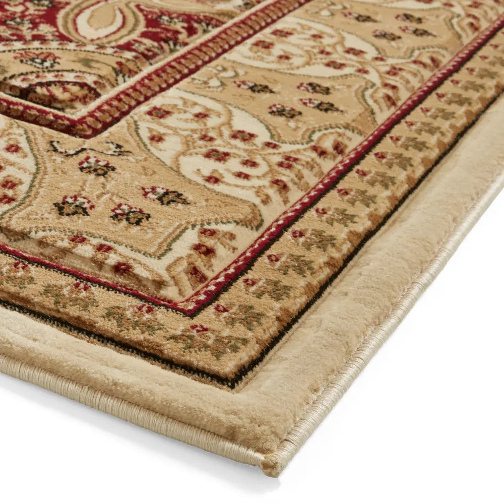 Heritage 4400 Cream Red Rug RS