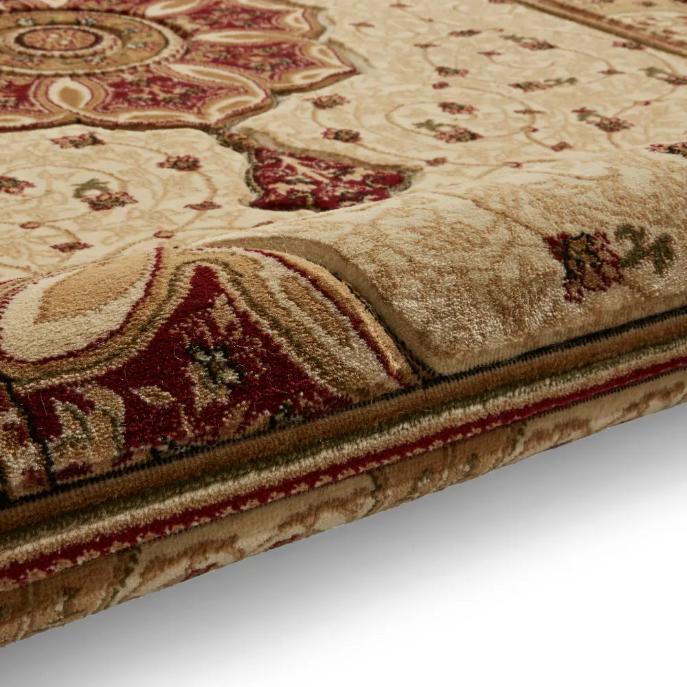 Heritage 4400 Cream Red Rug RS