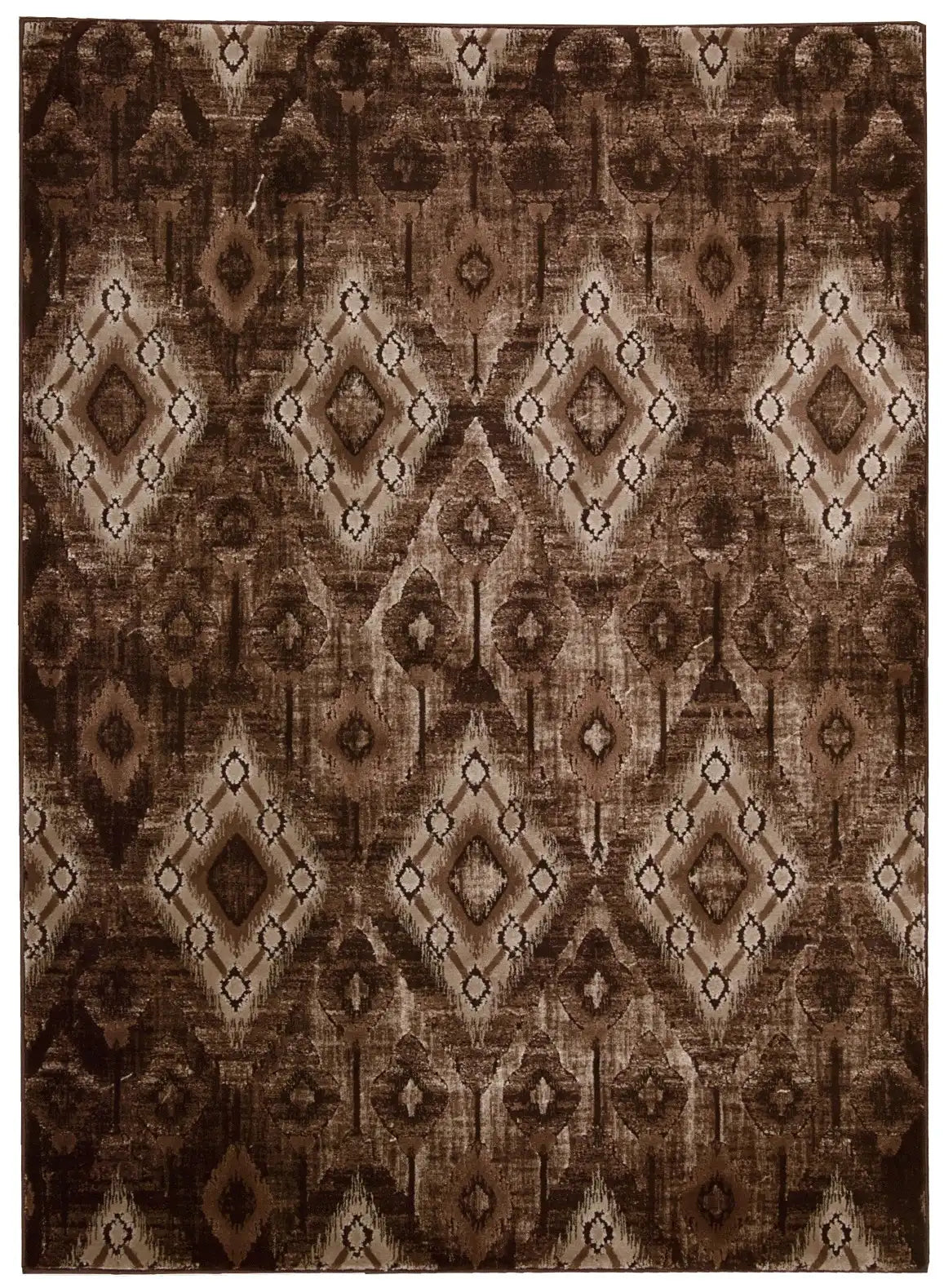Karma Nourison KRM02 Chocolate Rug RS
