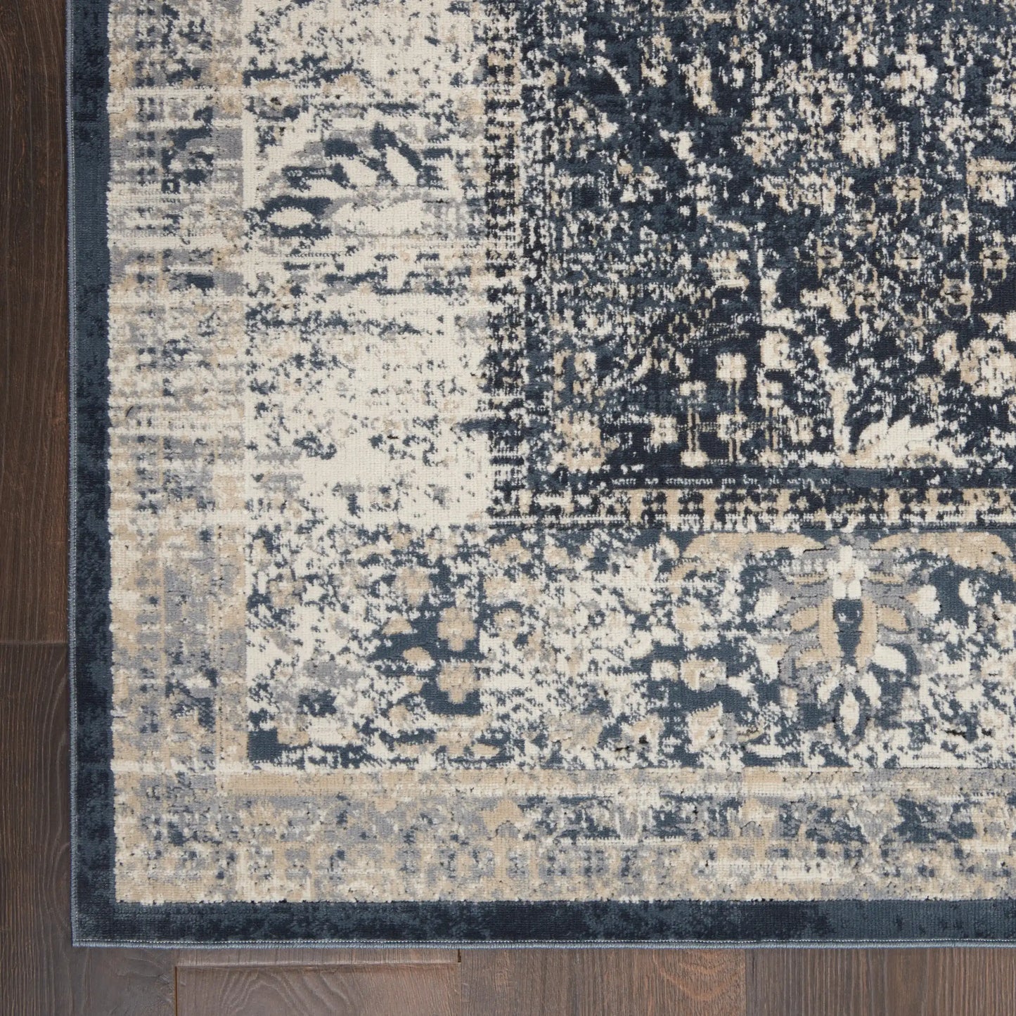 Malta MAI12 Navy Ivory Rug RS