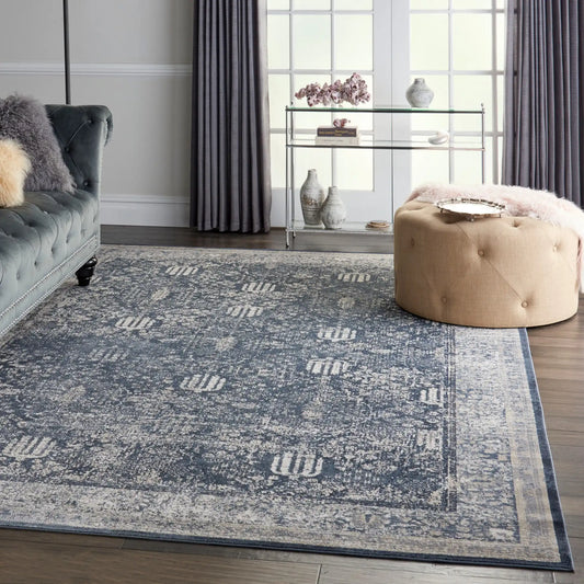 Malta MAI12 Navy Ivory Rug RS