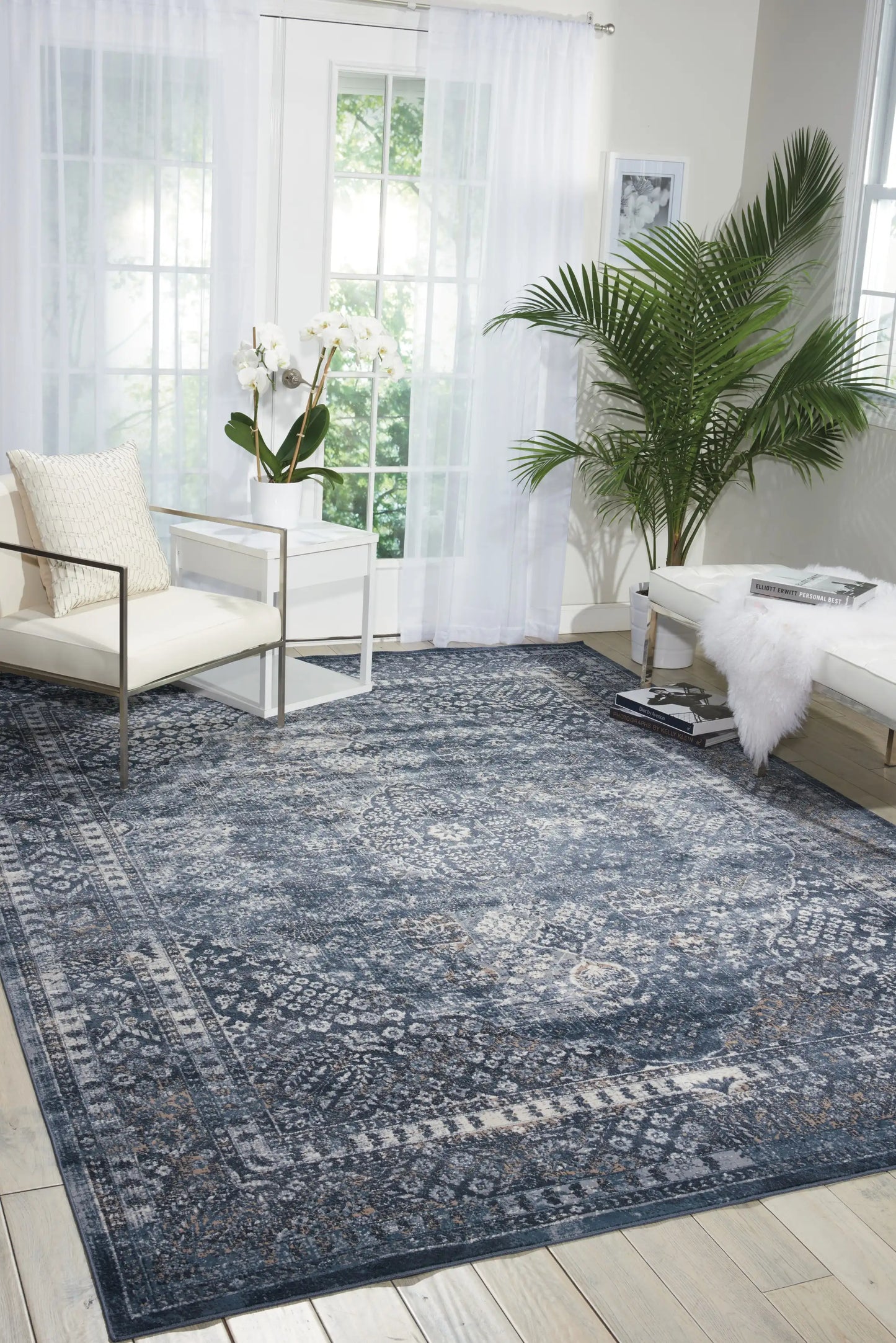 Malta MAI01 Navy Rug RS