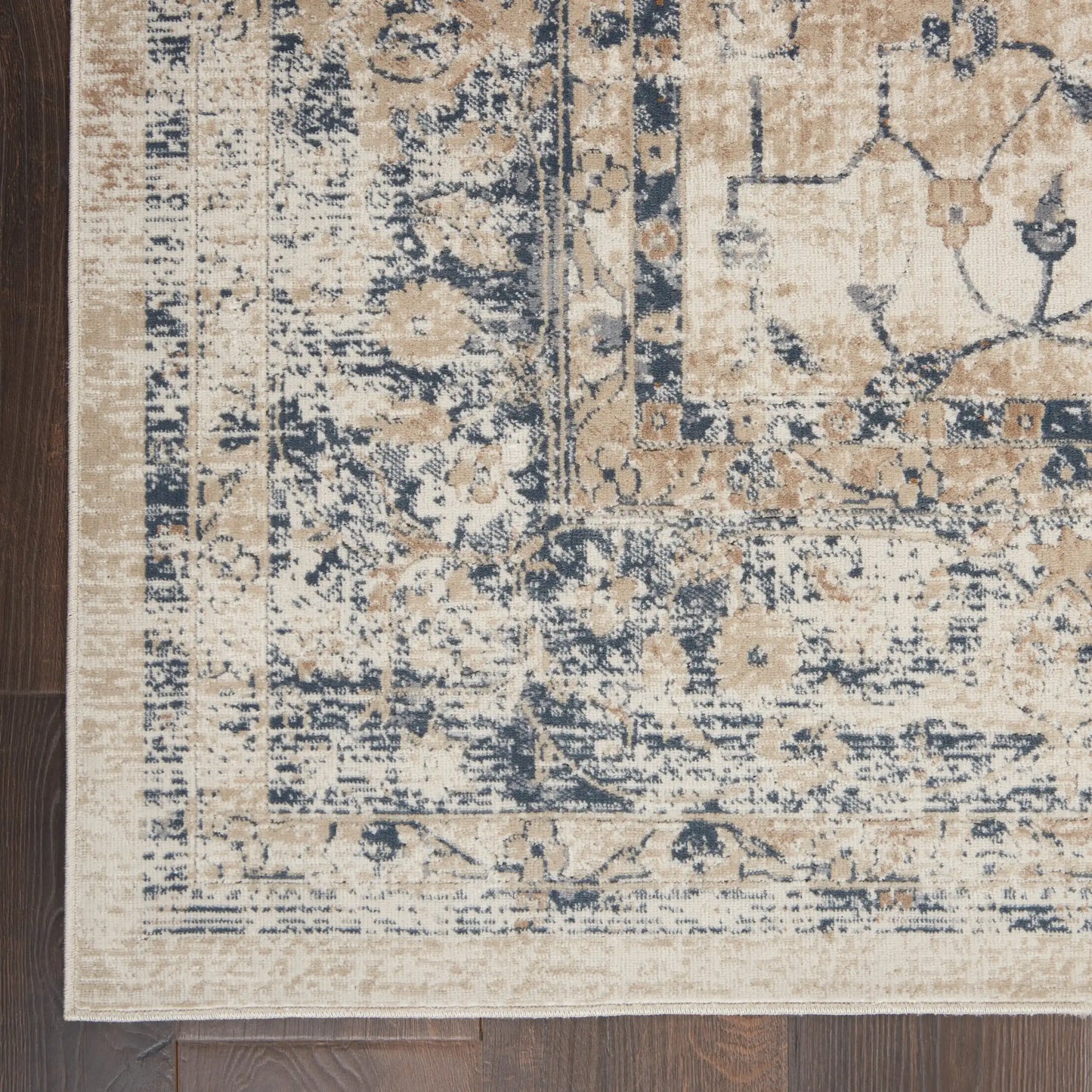 Malta MAI11 Ivory Blue Rug RS