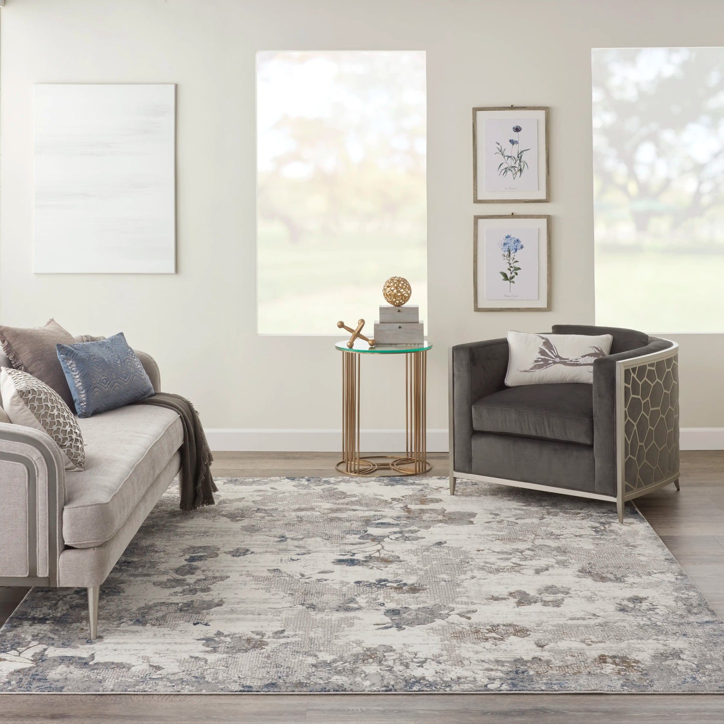 Royal Terrace KI40IVGRY Rug RS