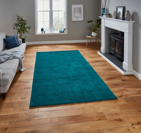 Kasbah KB2025 Dark Teal Rug RS