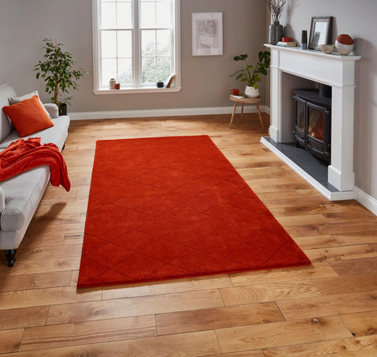 Kasbah KB2025 Terracotta Rug RS