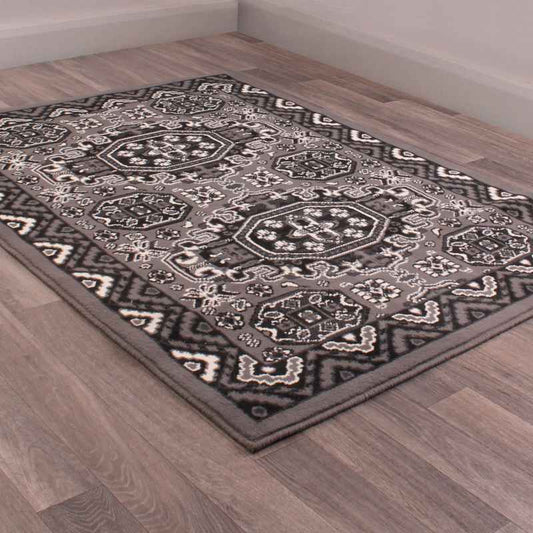 Kayo Rugs in Grey by Rugstyle