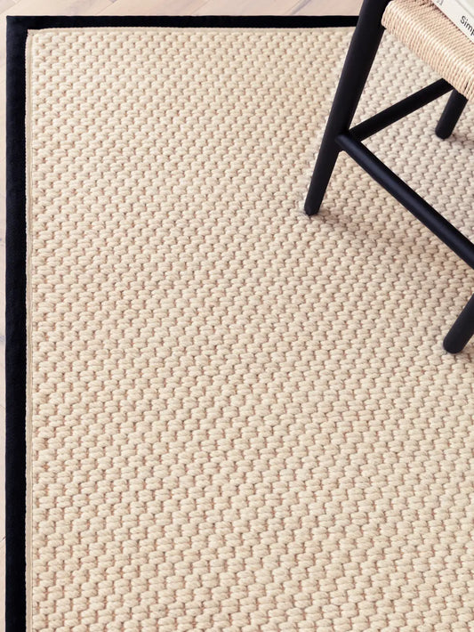 Korra Double Loop Charcoal Cream RS