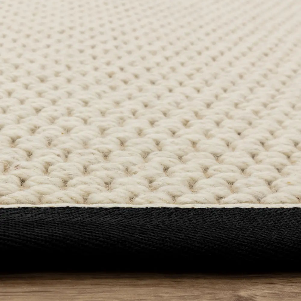 Korra Double Loop Charcoal Cream RS