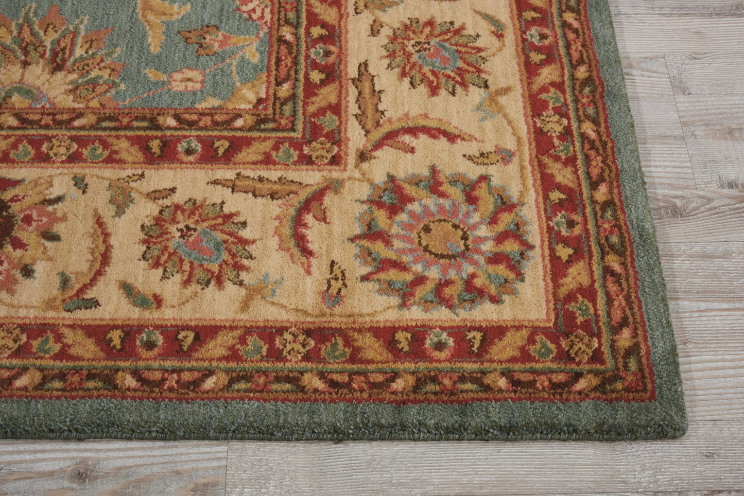 Living Treasures LI05 Aqua Rug RS