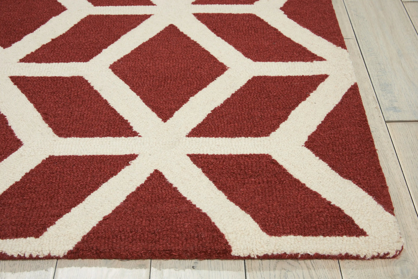 Linear LIN01 Brick Ivory Rug RS