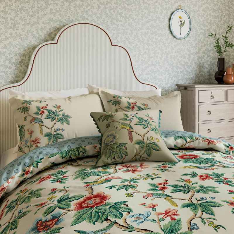 Lophura Bedding by Sanderson x National Trust in Chintz