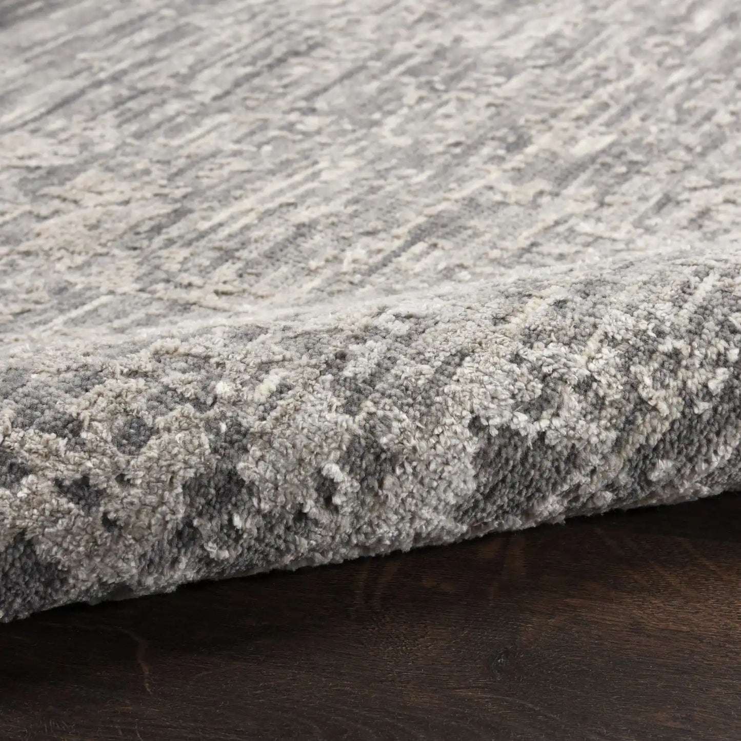 Luna LUN01 Grey Silver Rug RS