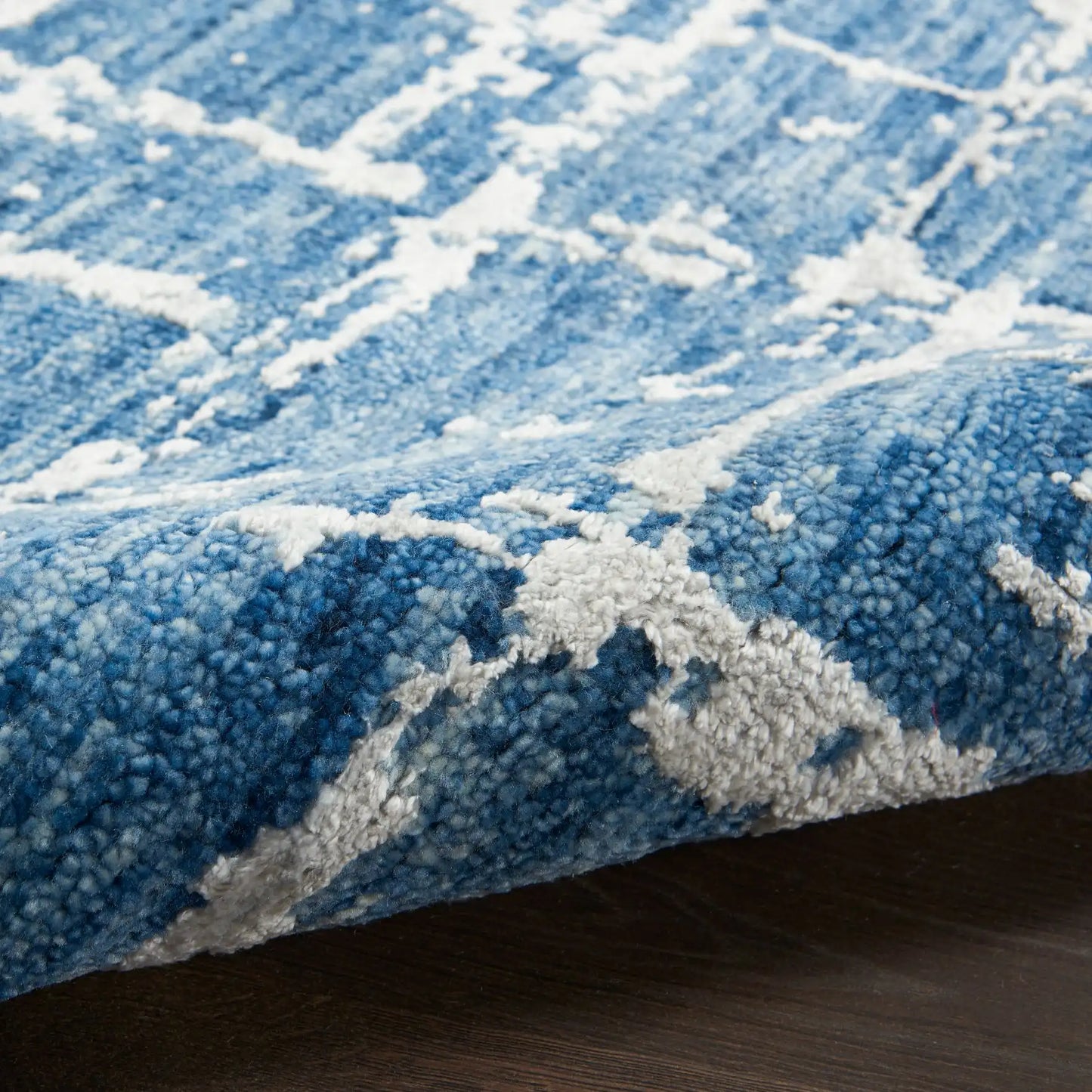 Luna LUN02 Blue Silver Rug RS