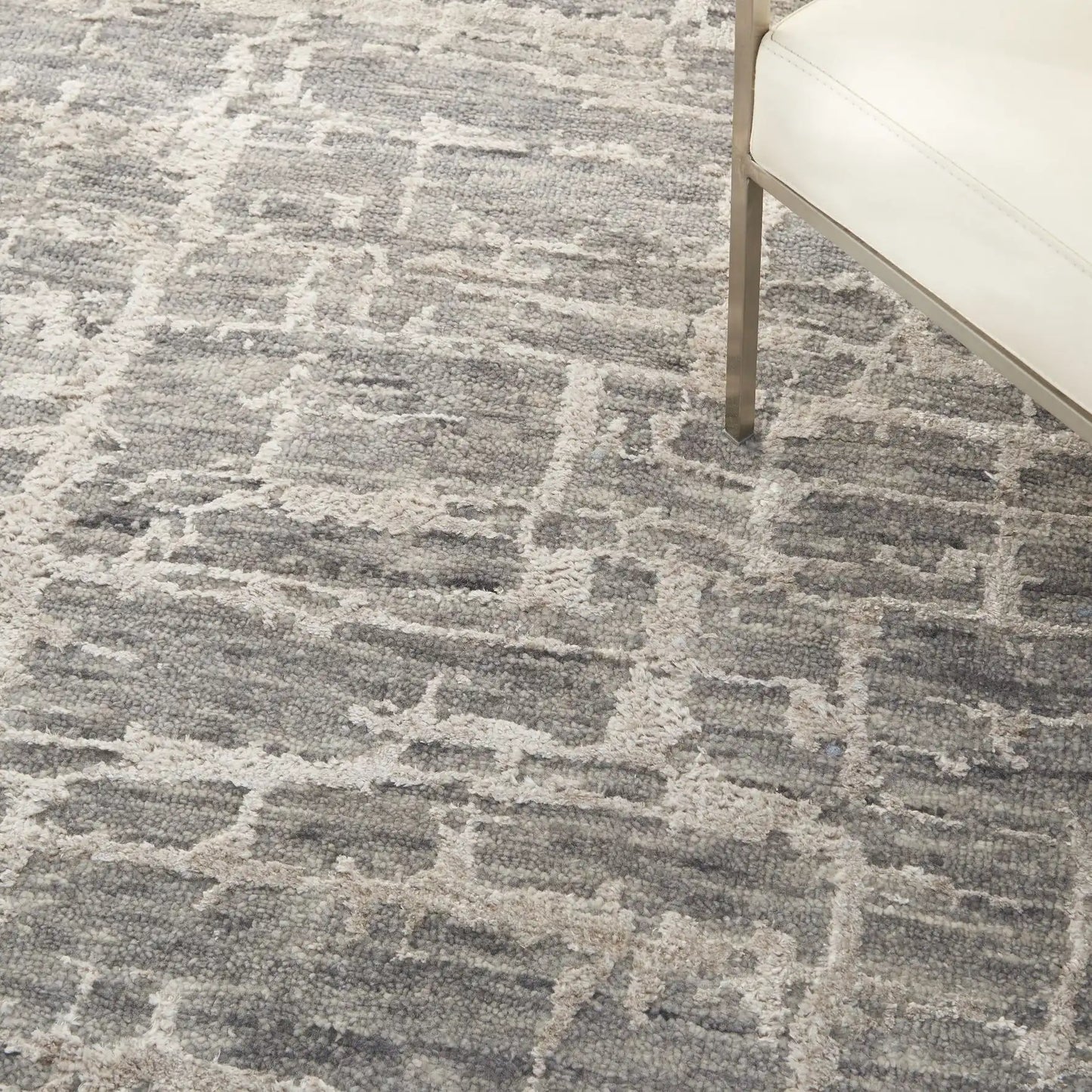 Luna LUN02 Grey Silver Rug RS