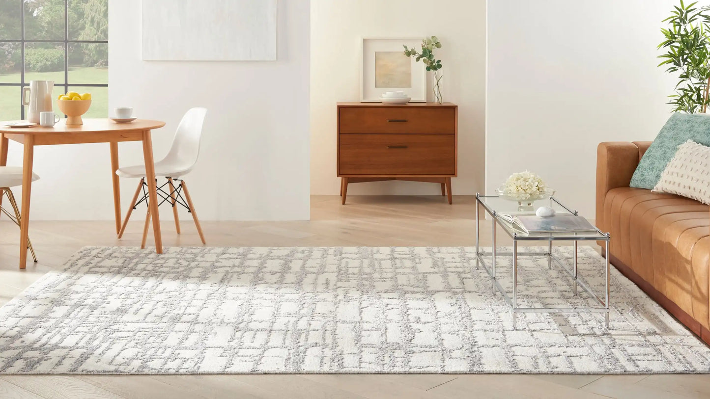 Luna LUN02 Ivory Grey Rug RS