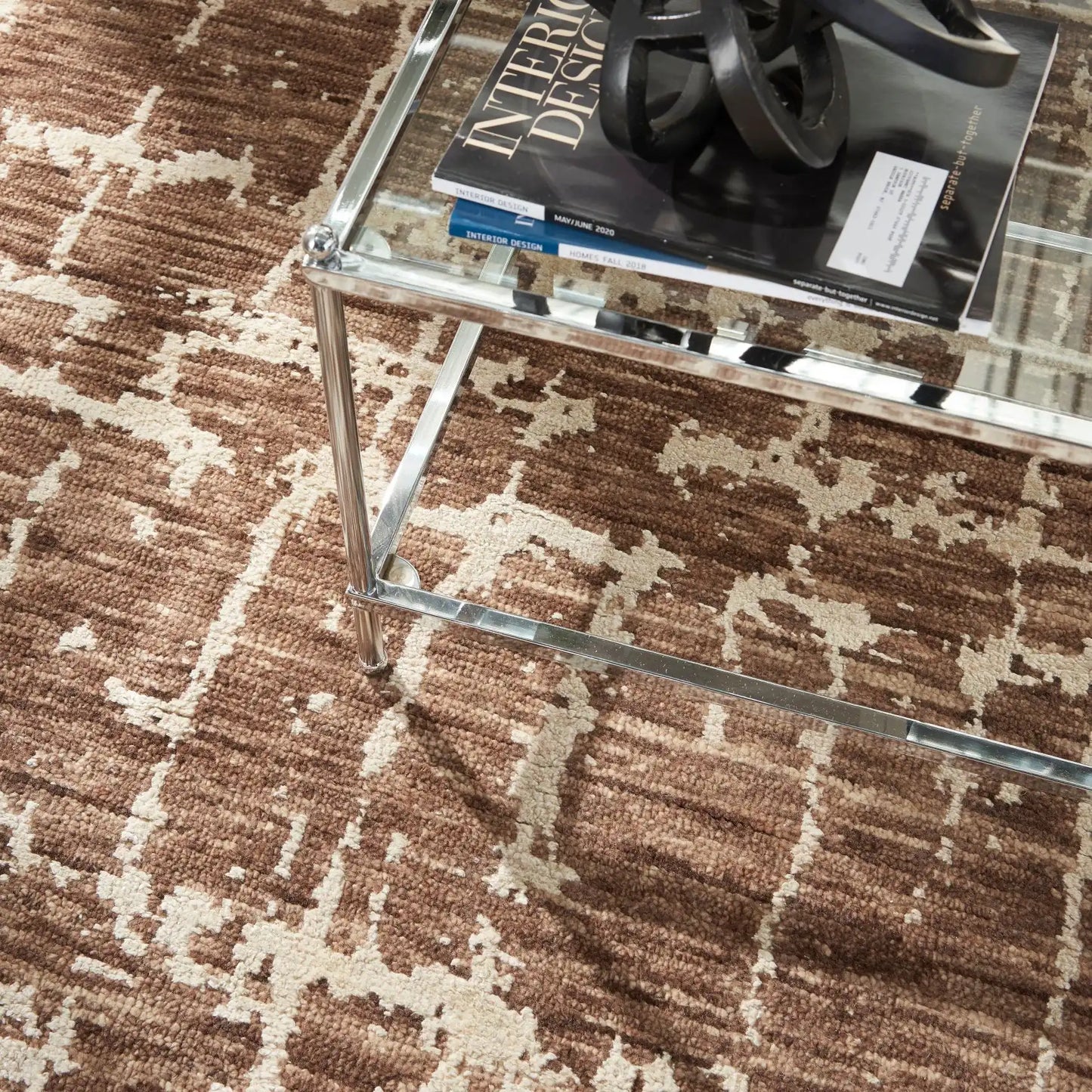 Luna LUN02 Mocha Ivory Rug RS