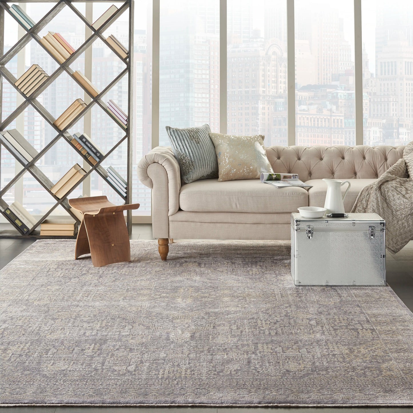 Lustrous Weave LUW02 GYBGE Rug RS