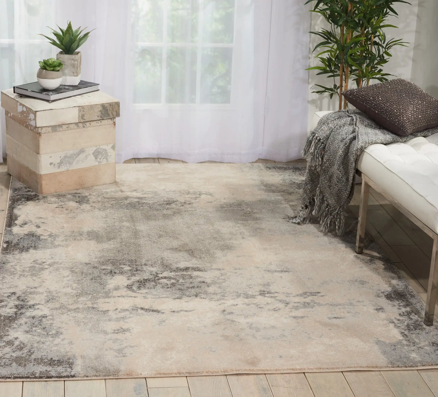 Maxell MAE13 Ivory Grey Rug RS