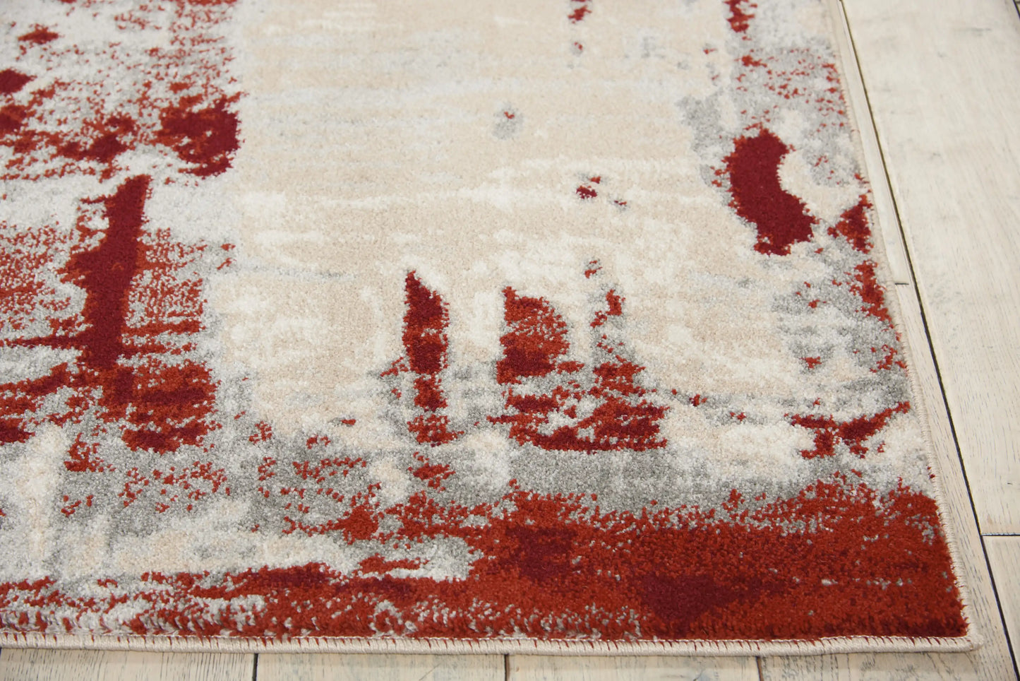 Maxell MEA14 Ivory Red Rug RS