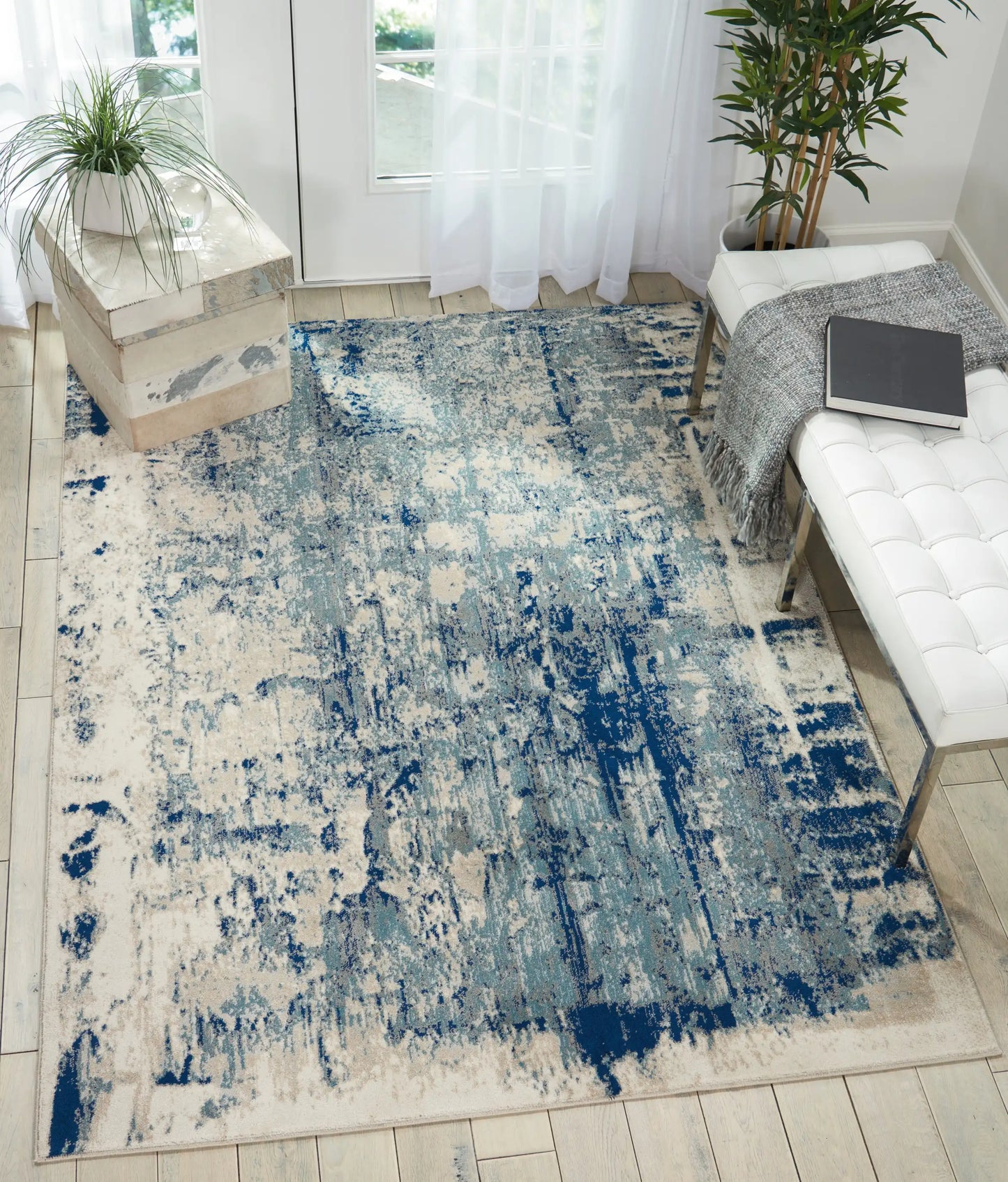 Maxell MAE16 Ivory Blue Rug RS