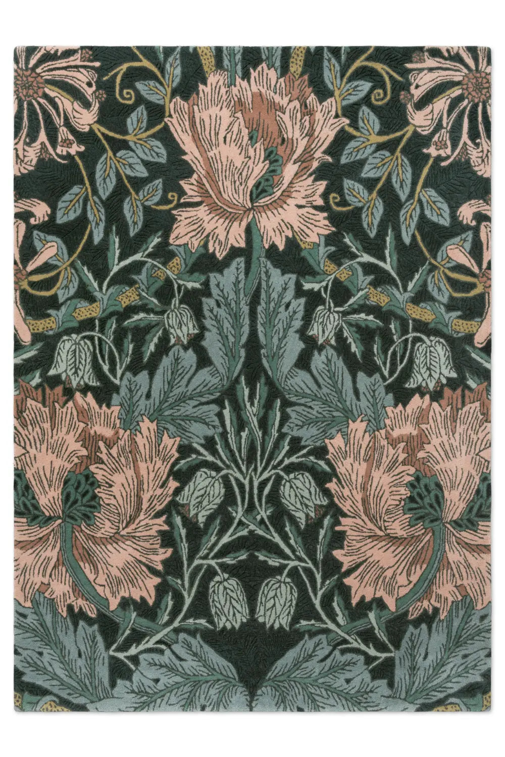 Honeysuckle & Tulip MOR Teal